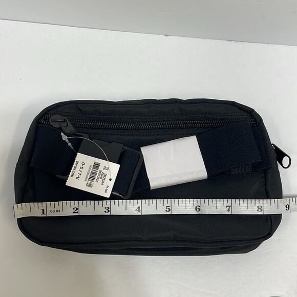 PINK Victorias Secret belt bag in canvas black sling - Picture 8 of 8